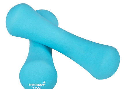 Dumbbell Set - 2 KG - Blauw