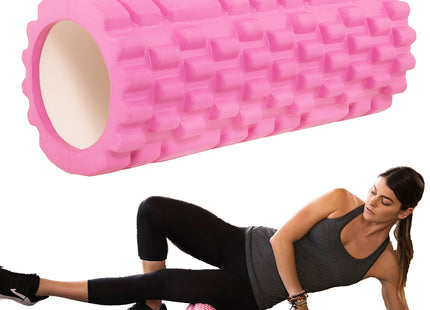Foam Roller | Medium Hardheid | 33 cm | Roze