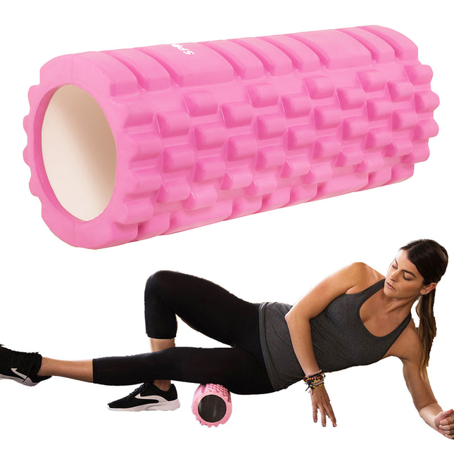 Foam Roller | Medium Hardheid | 33 cm | Roze