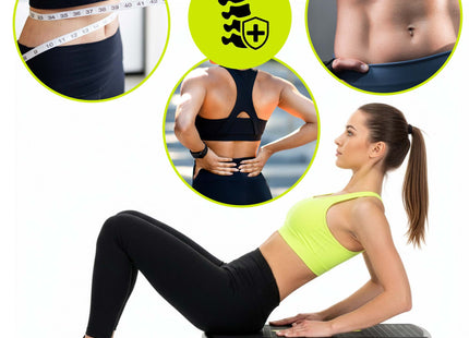 Aerobic Stepper | Verstelbaar | Zwart/Groen | 350 KG | 2 Treden