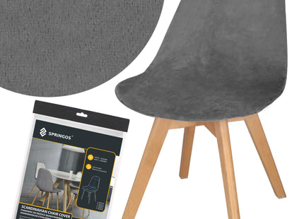 Stoelhoes - Voor Eetkamerstoelen - Met Stretch - Grijs
