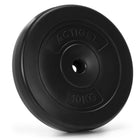 Halterschijf | 1 x 10 kg | Kunststof | Zwart | 31 MM