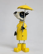 Decoratiefiguur - Koe Berta - Metaal - Decoratie - 14,5 x 14,5 x 41 cm