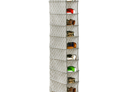 Kast Organizer | 10 Planken | Grijs/Wit