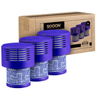 SQOON® Filterset geschikt voor Dyson V10/V11 - Gelijk aan model: 969082-01 - 3 STUKS - Perfect voor het vervangen van verstopte of versleten filters