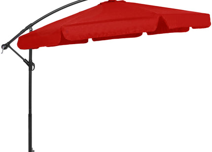 Parasol | Parasols | Kantelbaar | Met Ventilatie | Rood | Ø300 cm