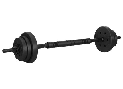 Dumbellset - 6 in 1 Kettlebell Pro Set - 30 KG - Halter Verlengstuk - Verstelbaar - Complete Set - Thuis Sporten - Zwart
