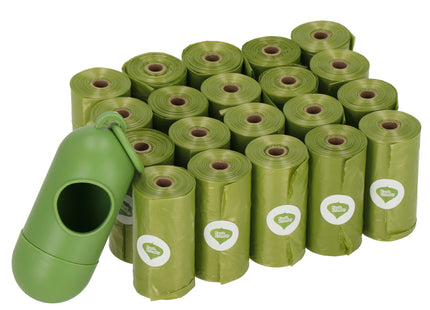 Poepzakjes - Voor Honden - Geurloos &amp; Sterk - Groen - 300 Stuks