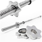 Actiget® Halterstang | Barbell | Chroomstaal | 180 cm | 28 mm | 2 Klemmen