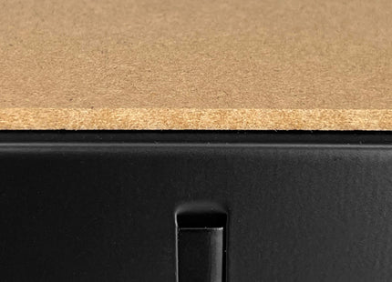 Opbergrek - Stellingkast - 875 KG -  Metaal - Zwart - 180 x 90 x 40 cm