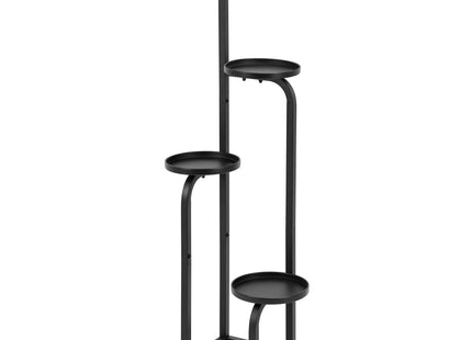 Plantenrek - Plantenstandaard - Bloemenstandaard - Bloementrap - Metaal - 4 - Laags - 22.5 X 22.5 X 117 CM