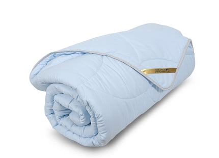 2-in-1 Dekbed - 160 x 200 cm - Blauw- Dekbed zonder overtrek - Anti Allergie & Ademend - All Year Dekbed - Zomerdekbed & Winterdekbed