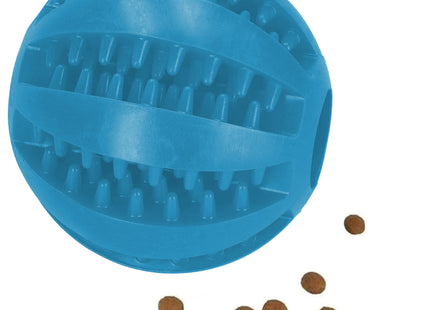 Hondenspeeltje - Hondenbijtring - Rubber - Tandheling - Blauw
