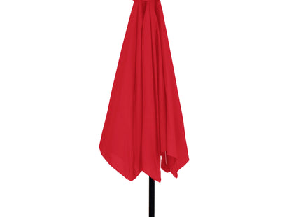 Parasol | Parasols | Kantelbaar | Met Ventilatie | Rood | 250 cm