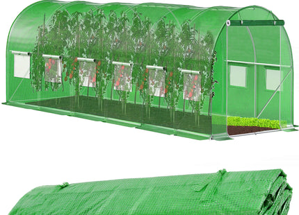 Kweekkas - Tuinkas - Broeikas - Plantenkas -Folie - 600x300x200 CM