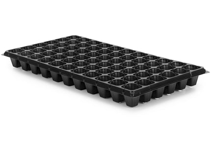 Moestuinbakken - 2 stuks -  Zaailingen Tray - 66 Cellen Kweker voor Groenten en Kruiden - Geschikt voor beplanting