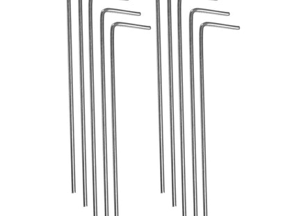 Tentharingen - 10 Stuks - Staal - Extra Stevig - Grondpennen - 22 cm