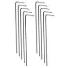 Tentharingen - 10 Stuks - Staal - Extra Stevig - Grondpennen - 22 cm