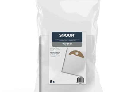SQOON Stofzuigerzakken geschikt voor Kärcher NT 22/1 - 2.889-217.0