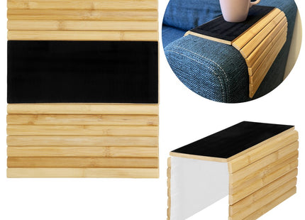 Armleuning Dienblad | Armleuning Bescherming | Naturel/Zwart