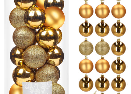 Kerstballen | 20 Stuks | 4 cm | Goud