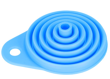 Opvouwbare Trechter - Siliconen - Blauw - 11,5 Cm