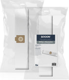 SQOON® Stofzuigerzakken Geschikt voor Nilfisk & Electrolux GD930 / E22 / UZ930 - Vervangt Originele Zak - 5 Stuks