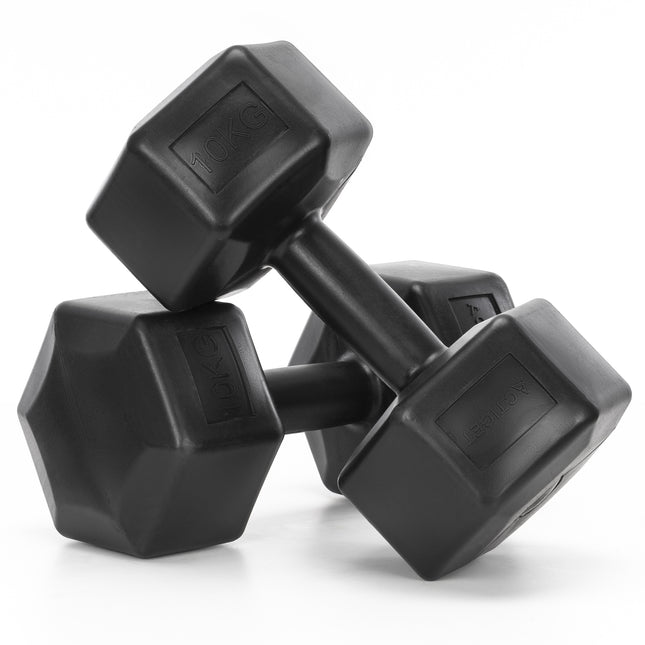 Dumbbell Set - 10 KG - Zwart - Oefengewichten