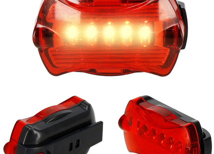 Fietslamp | Fietslicht | Fietsverlichting | Achterlicht fiets | Zwart/Rood