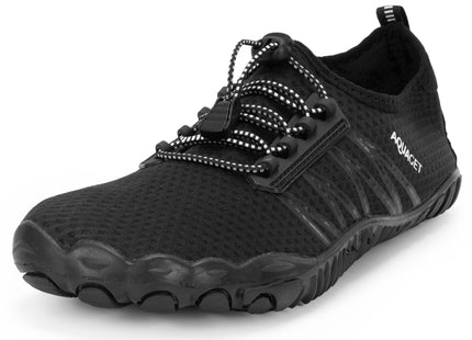 Waterschoenen - AQUA Shoes - Sneldrogend - Rubber - Unisex - Zwart - Maat 45