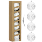 Kerstballen | 4 Stuks | 10 cm | Wit