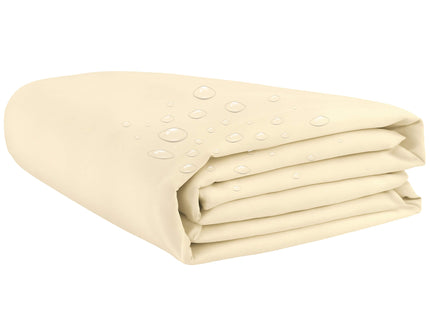 Schaduwdoek | Zonnezeil | Vierkant | 4 x 4 m | 90% Schaduw | Crème | 160 g/m2
