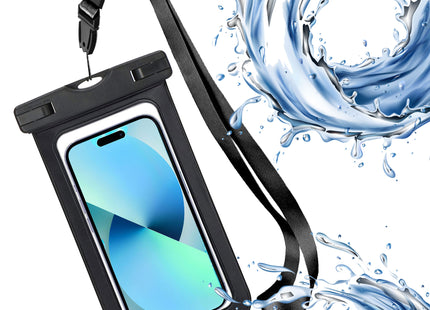 Waterdichte Telefoonhoes | Drybag | 20.5 x 11.5 cm | Transparant