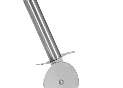 Pizzaschep | Pizzasnijder | Spatel | 25 cm | Naturel/Zilver