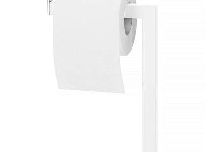 Toiletbutler | Toiletrolhouder | Toiletborstel met houder | Toiletaccessoire | Wit