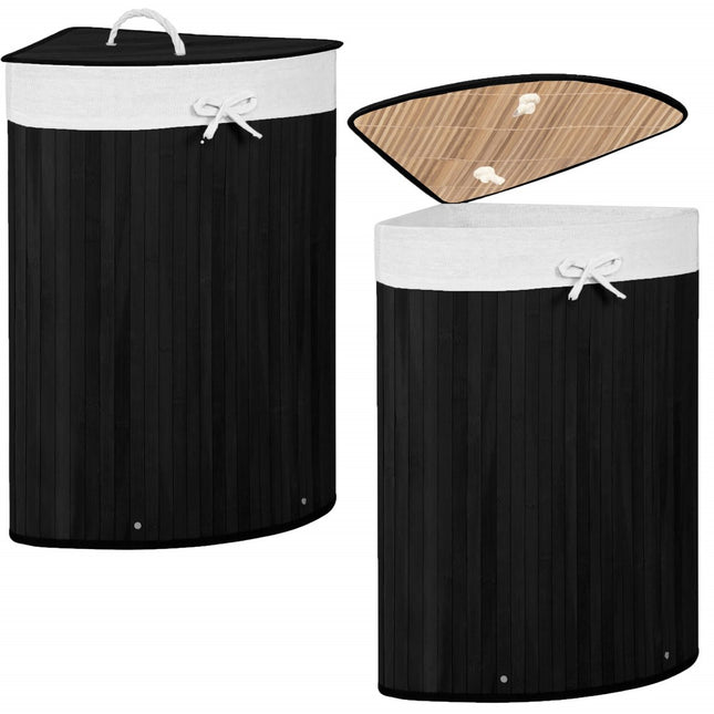Hoek Wasmand | 73 L | Zwart