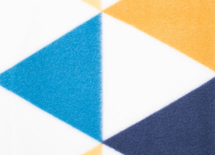 Picknickkleed | Picknickdeken | Buitenkleed | Picknick | 200 x 200 cm | Geel/Blauw/Wit