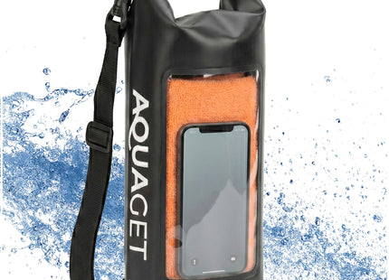 Drybag | Waterdichte Tas | 2 Liter | Zwart//Oranje