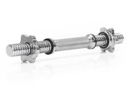 Korte Halterstang | Barbell | Chroomstaal | 36 cm | 1.8 KG | 28 MM