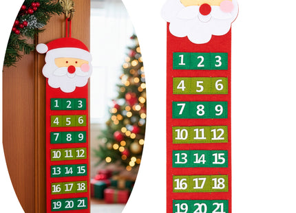 Adventskalender | 24 lades | Vilt | Kerstman