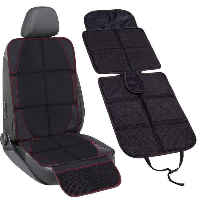 Autostoel Beschermer | Autostoelbeschermer | Stoelbeschermer Auto | 116 x 48 cm | Zwart