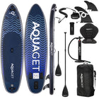 SUP Board - Opblaasbaar Paddle Board - Met Tas - Met Zitje -Inclusief Accessoires - Complete Set - Max. 180KG - 320x84cm - Meerkleurig