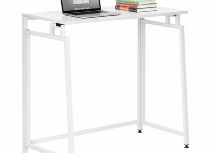 Bureau – Werkbureau – Computer Bureau – Bureautafel – Opklapbaar – 80 X 75 X 40 CM – 30 Kg - industriële - Wit