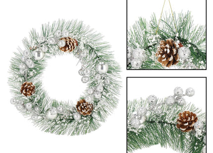 Kerstkrans | Kerst Decoratie | 24 cm