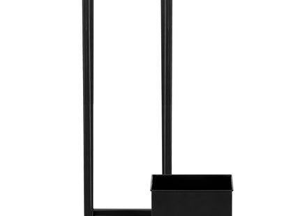 Staande Plantenbak | Plantenbakken | Bloempothouder | Metaal Zwart | 80 cm