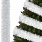 Kerstslinger | Guirlande | 6 m | Zilver/Wit