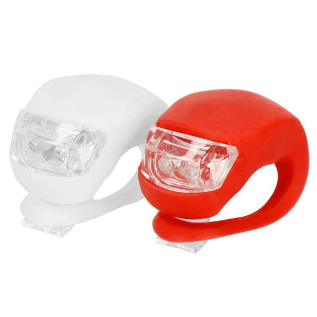 Fietslamp | Fietslicht | Fietsverlichting | Achterlicht fiets | Wit/Rood