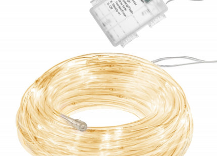 Kerstverlichting | Lichtslang | 5 m | Batterij | 50 LED | Warm Wit