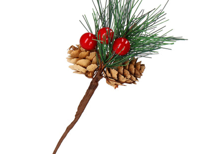 Kersttak | Decoratie | Rood | Kransen | 20 cm
