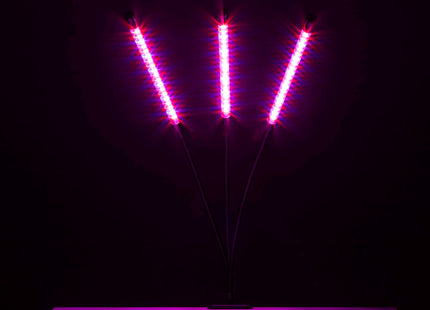 Kweeklamp - Led Voor Planten - Groeilamp - Grow Light - Bloeilamp - Plantenverlichting -  3 Panelen - Met TImer - 60 Led - USB